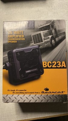 Uniden Bearcat BC23A Aktivlautsprecher 12 Volt 