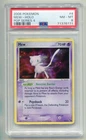 2006 POKEMON POP SERIES 4 MEW #4/17 BLACK STAR PROMO HOLO FOIL PSA 8 E2