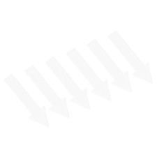 4x1" Freccia Adesivo, 4Set/24pz Direzionale Cartello PVC Adesivo, Bianco