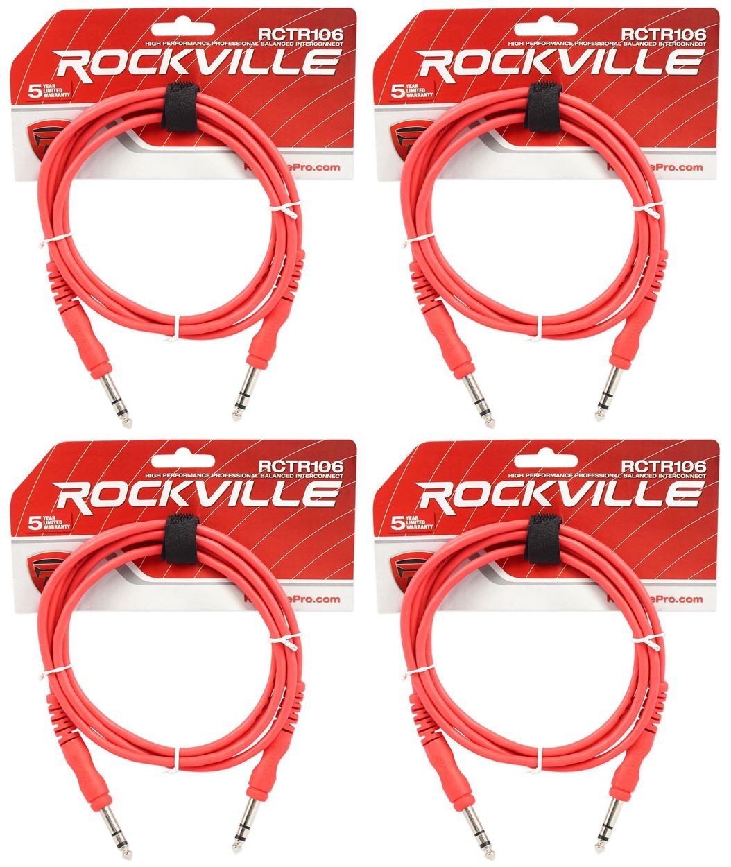 4 Rockville RCTR106R Red 6 14 TRS-14 TRS 100 3990₽