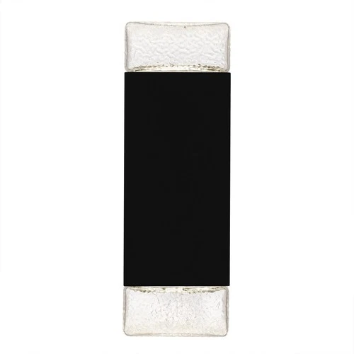 Matte Black LED Outdoor Wall Lantern from the Saxton Collection - Picture 3 of 5