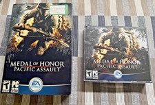 Medal of Honor Pacific Assault PC game - Box and CD-ROMs