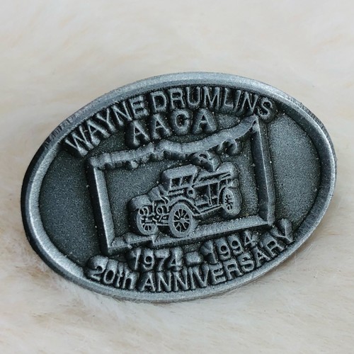 Vtg 1994 Wayne Drumlins AACA Antique Automobile Club of America Member Pin