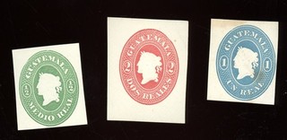 stamps Guatemala lot of 3 lot L