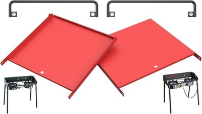 Folding Side Shelves for Camp Chef Two Burner Stove,Camp Chef Stove Grills EX60L