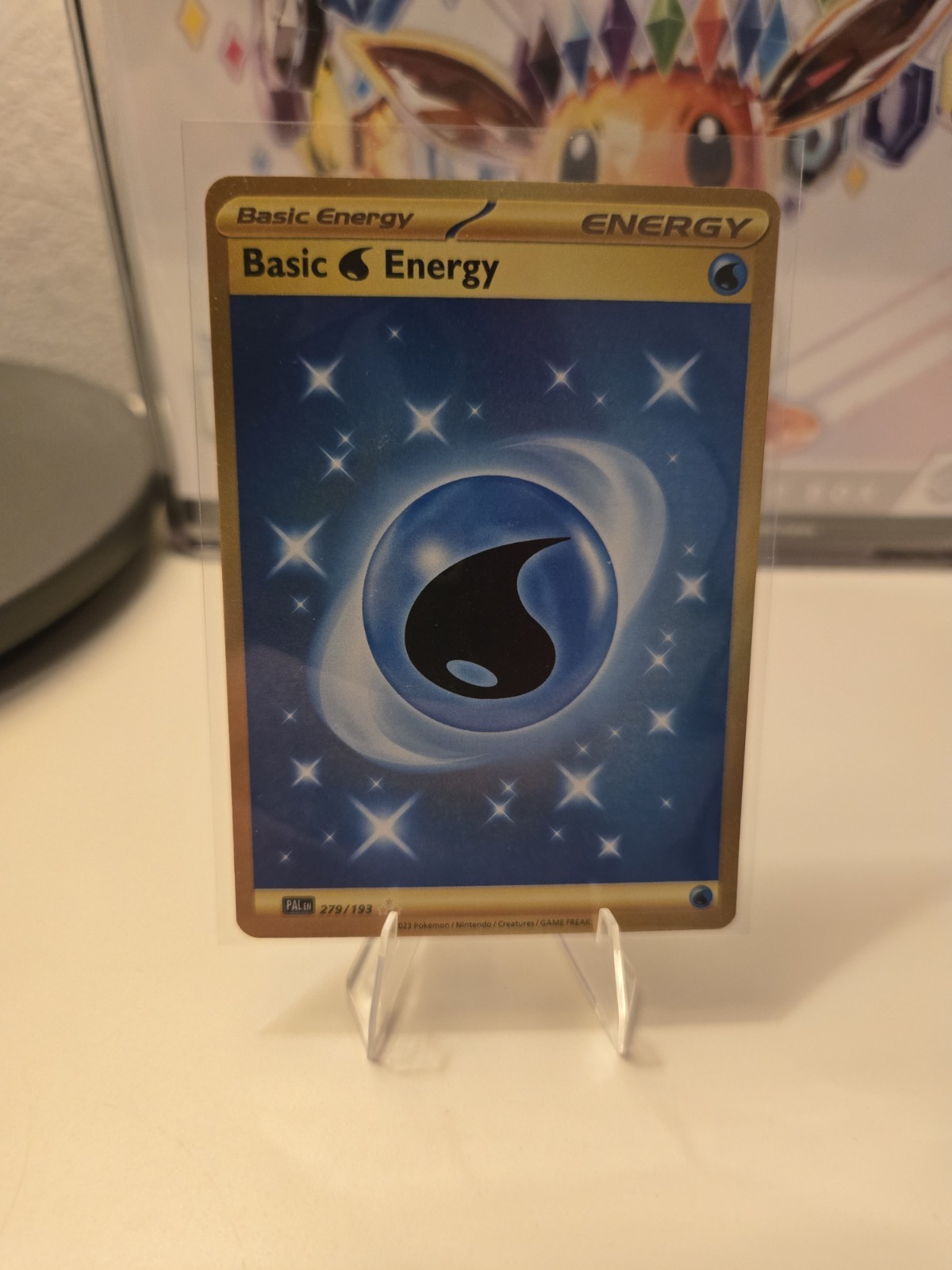 Pokemon Card Basic Water Energy 279/193 