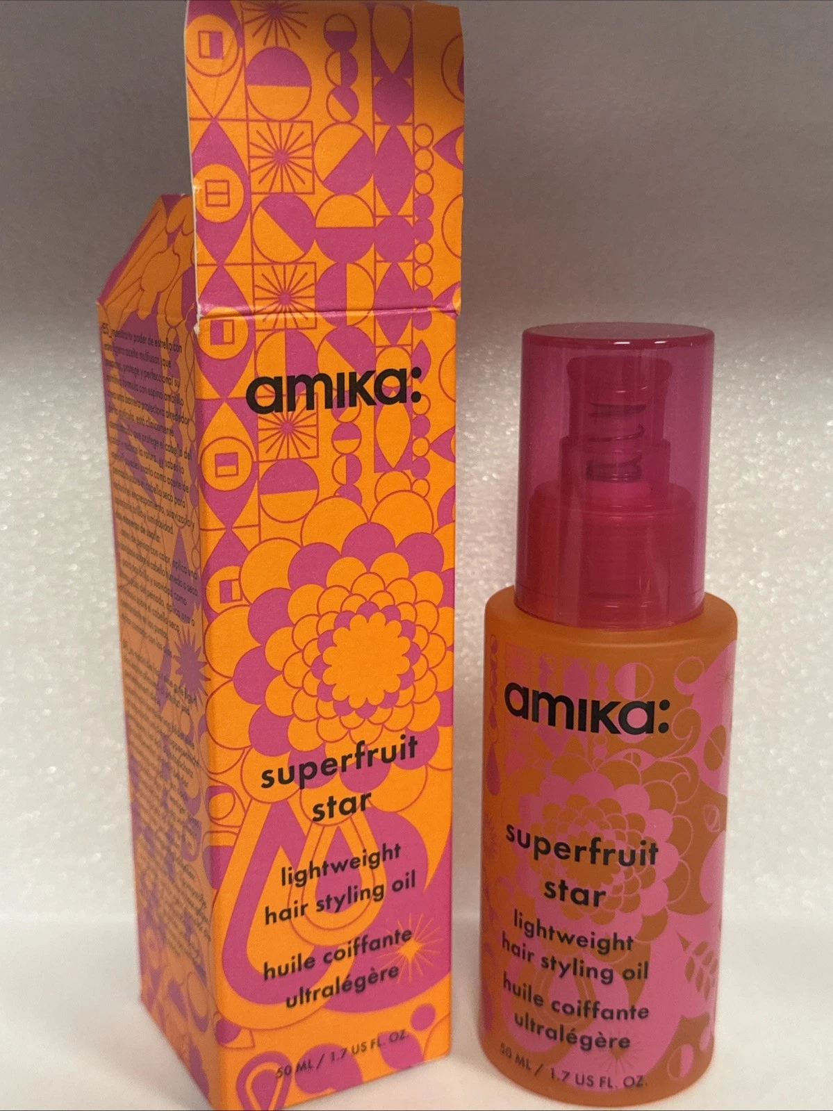 Amika Superfruit Star Lightweight Hair Styling Oil 50ml