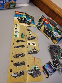 Lego Space Police #6852 Sonar Security 1993 Complete With Box And Instru Read