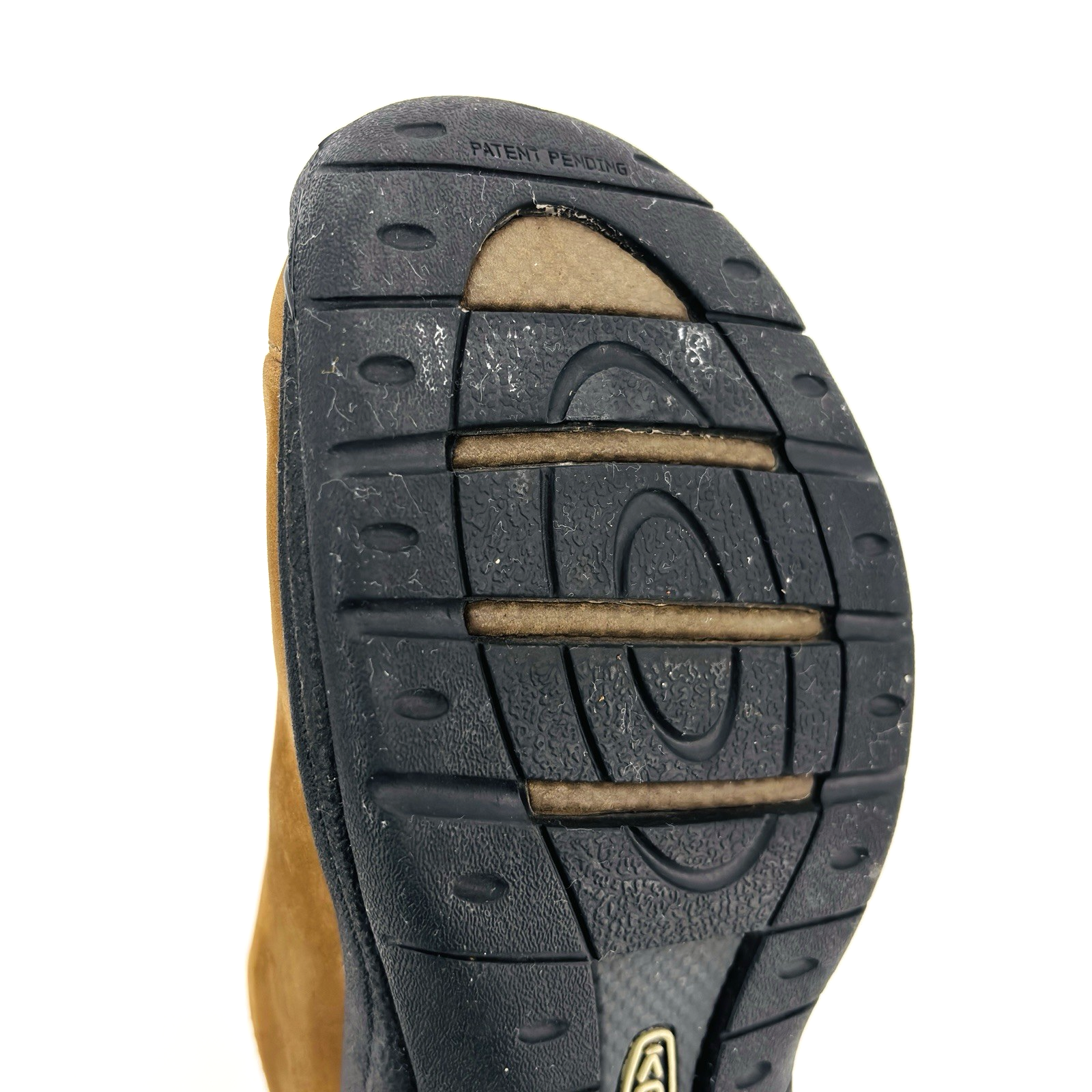 Mocassini donna 8 Keen in pelle marrone slip on escursionismo trail mocs camp XT 0705