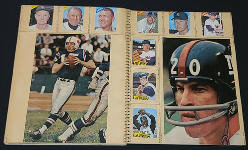 1960's - HOCKEY /BASEBALL SPORTS SCRAPBOOK - 123 BASEBALL TRIMMED CARDS /MANTLE - Picture 9 of 9