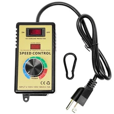 AC Motor Speed ​​Controller Voltage Regulator 110- 120V 15A 4000W For Router Fan