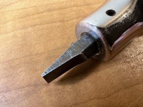 Snap-on Driver Bit Sockets 2 Pc F42 & F52 Flat Slotted 3/8" Drive USA - Bild 8 von 16