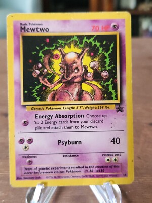 how much is a 1995 mewtwo pokemon card worth Pokemon Mewtwo Collectible Card