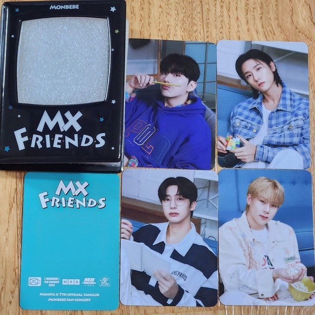 MONSTA X PHOTOCARD BINDER 7TH official MX FRIENDS Fanclub monbebe Fan concert