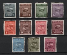 1945 Provinz Sachsen Michel aus 73y-84y ** Satz und Einzelmarken zur Auswahl