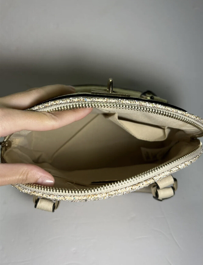 ALDO サッチェルバッグ グリッター Champagne ALDO サッチェルバッグ グリッター Champagne