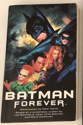 batman forever movie novel - peter david