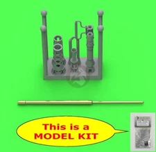 Master 1/35 M2HB Browning .50 Cal Machine Gun Barrel (WWII / Cold War) GM-35-061