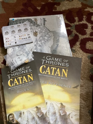 A Game of Thrones Catan and Brotherhood of the Watch Expansion New - Picture 2 of 4