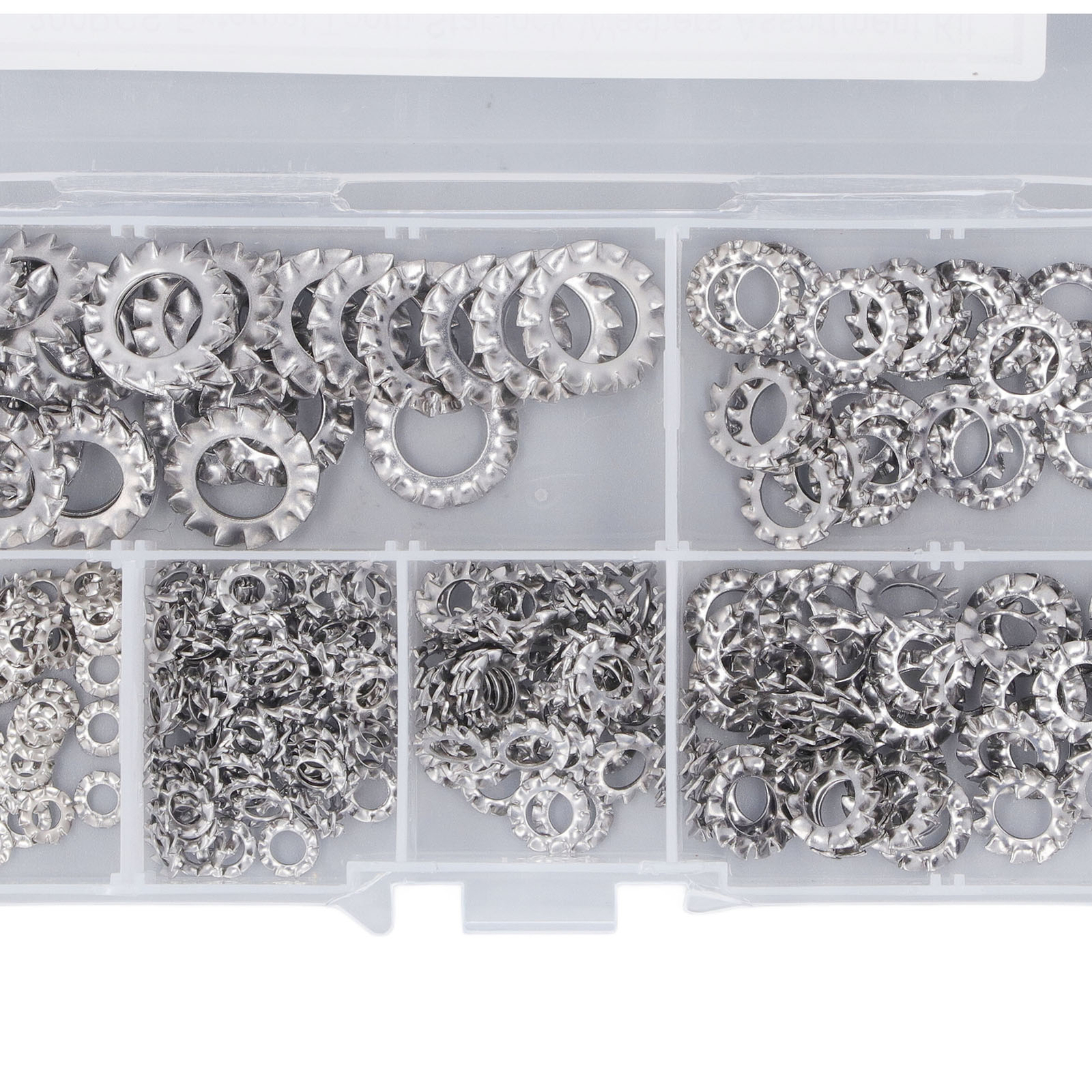 300Pcs External Tooth Star Lock Washer M2.5 M3 M4 M5 M6 M8 Star Lock