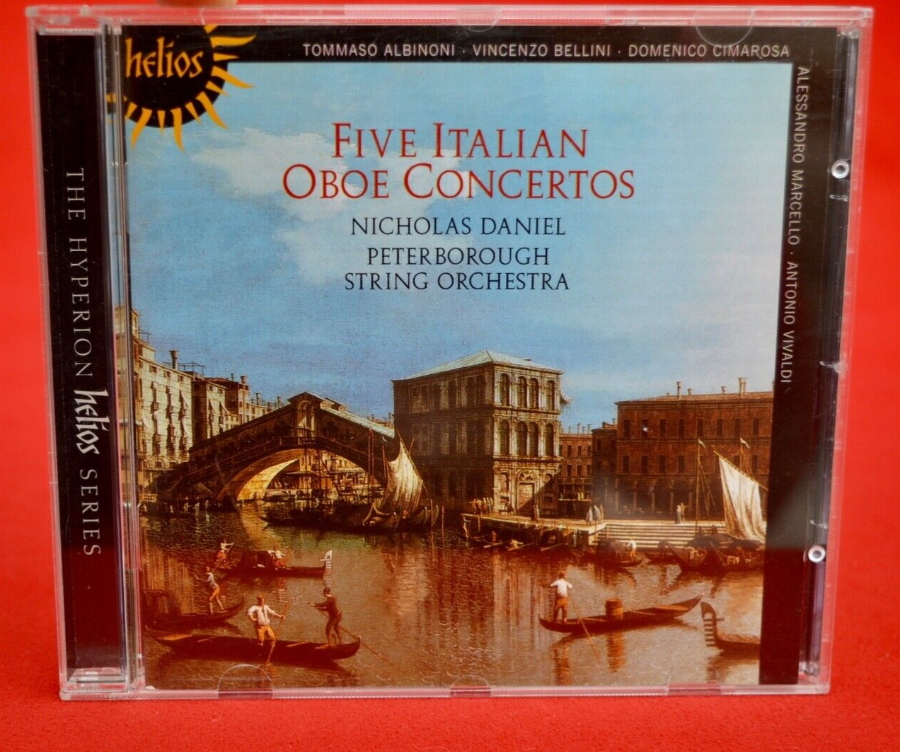 ANTONIO VIVALDI: FIVE ITALIAN OBOE CONCERTOS CD - HELIOS / HYPERION - GREAT COND