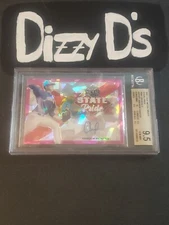 2021 Leaf Metal Draft Andrew Painter State Pride Pink Crystals Auto /7 BGS 9.5 