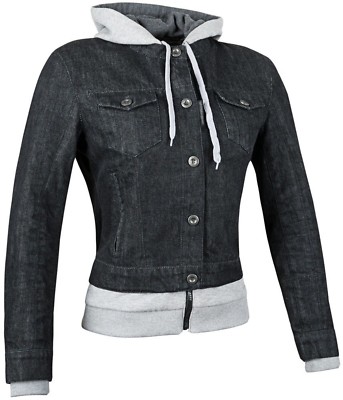 NOS SPEED & STRENGTH 871170 FAST TIMES TEXTILE JACKET BLACK SIZE WOMENS LG