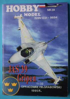 Hobby Model 29 - Swedish multirole fighter SAAB JAS 39 Gripen