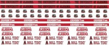 University of Alabama CRIMSON TIDE NCAA Border Scrapbook Stickers 12"