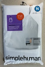 Simple Human Trash Bags Size N - 10 cont