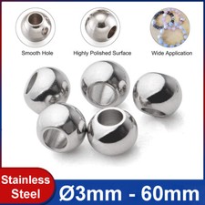 3mm-60mm Stainless Steel Ball Bearing Bead Ball with 1.1mm-5mm Through Hole