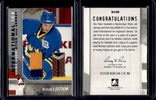 2006-07 ITG In The Game Nicklas Lidstrom Silver Game Used Stick & Jersey #SJ26