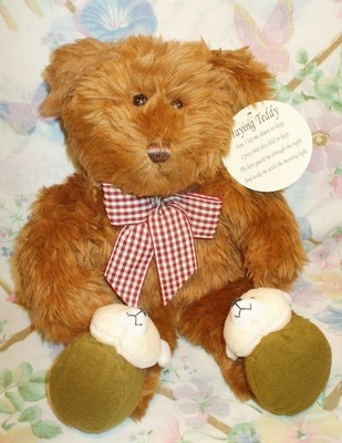 now i lay me down to sleep teddy bear