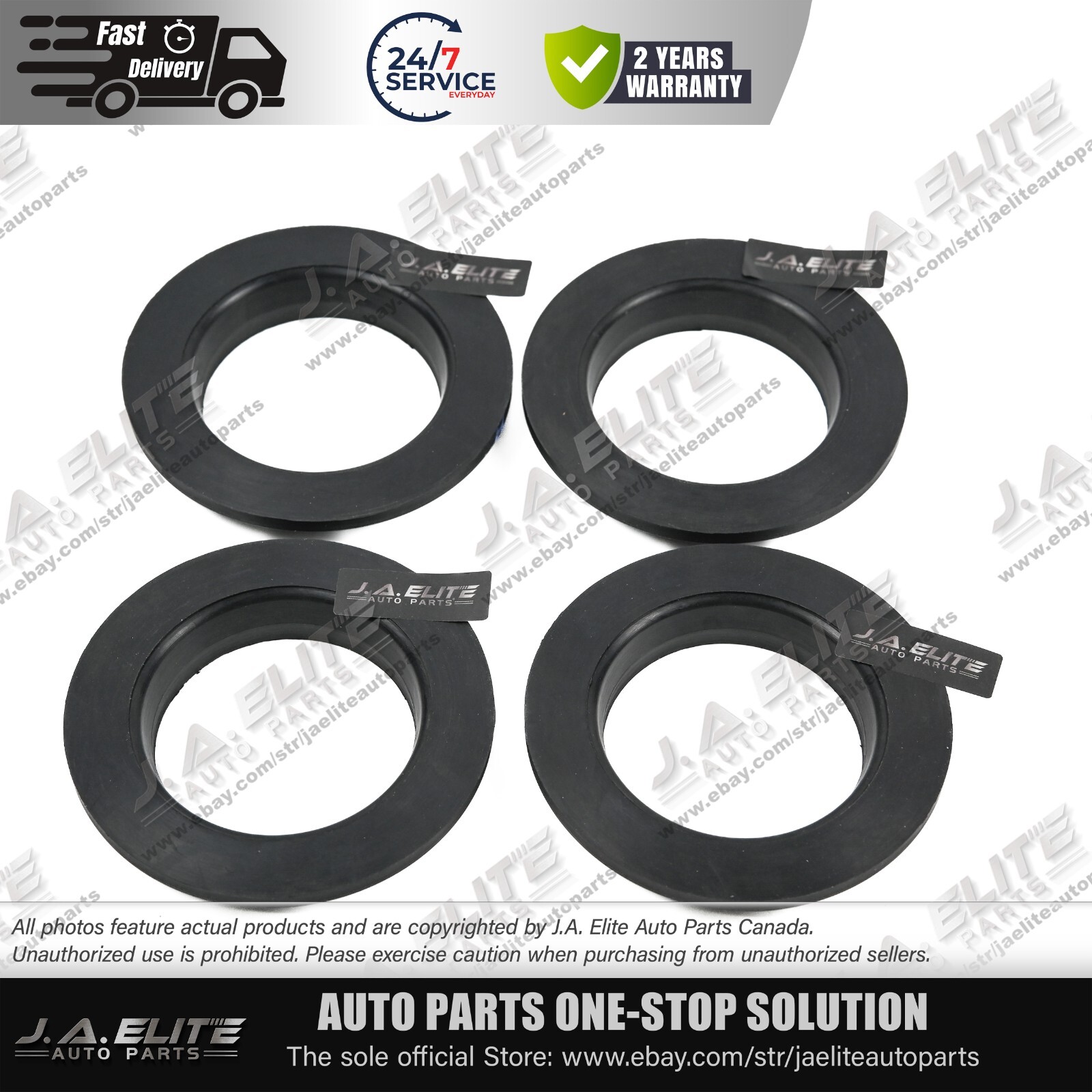 4pcs Shock Absorber Spring Lower Support Pad fits Ferrari 296 458 488 F8, 188996