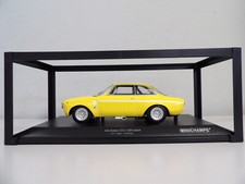 RARE MINICHAMPS 1:18 ALFA ROMEO GTA 1300 JUNIOR – 1971 – YELLOW -155120024