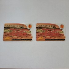 Carnegie Deli Phonecards X2 New Unscratched