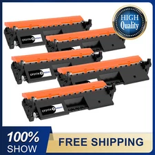 4PK CF217A 17A Toner Cartridge for HP LaserJet Pro M102w M102a MFP M130fw M130nw