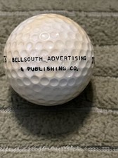 BELLSOUTH Golf Ball Advertising Publishing Co. Top-Flite 1 XL Spadling Vintage