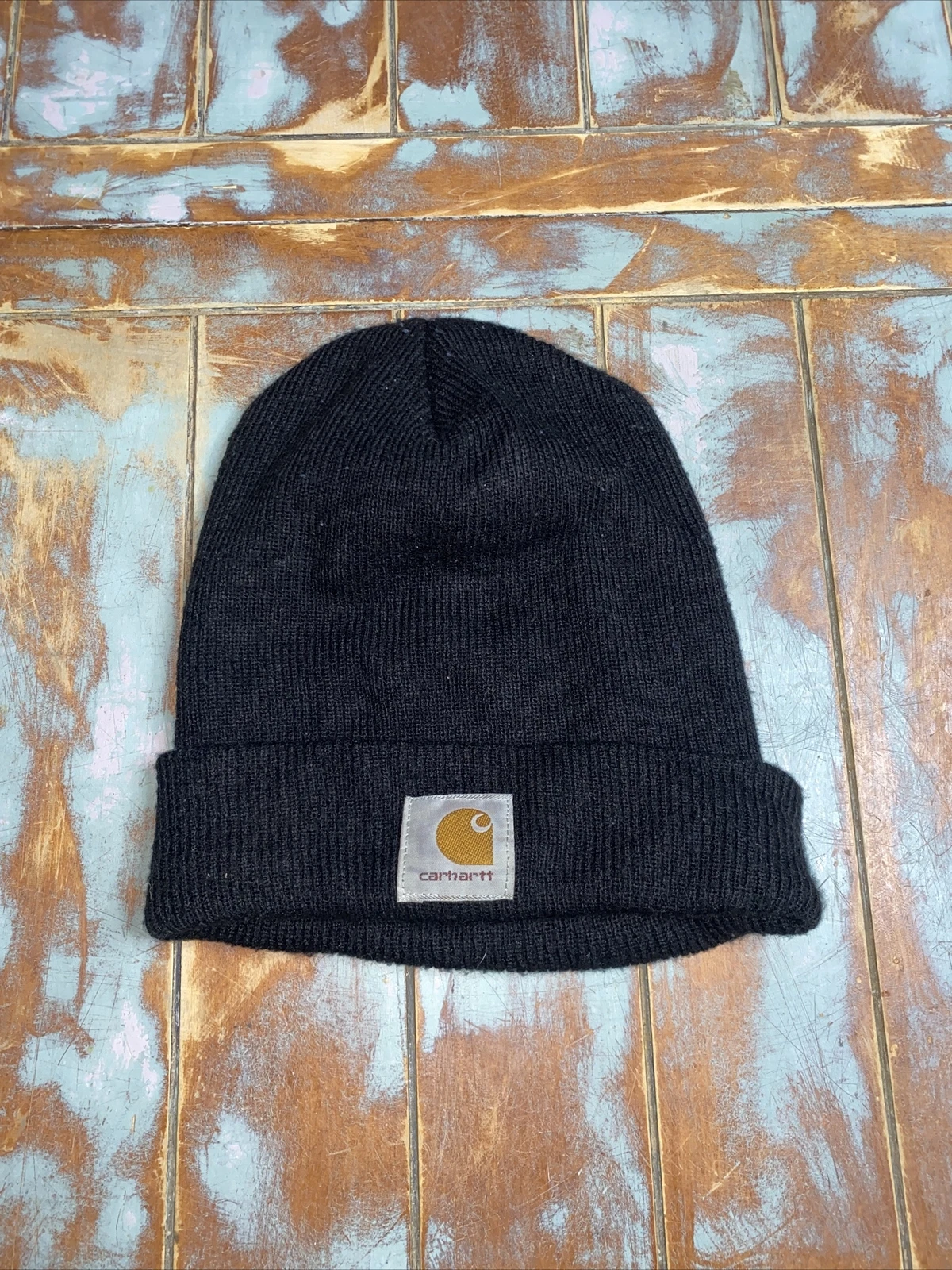 Carhartt Beanie Acrylic Beanie Hat Black - One Size Fits All