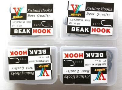 best quality fishing hooks 40 Pcs sharp Octopus Circle hook 1/0 - 4/0 fishing hooks