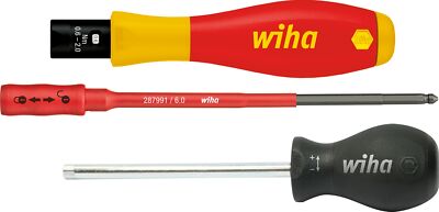 Wiha 26625 Slimbit Torque Hex Screwdriver Adjustable TorqueVario 0.5 to 2Nm VDE