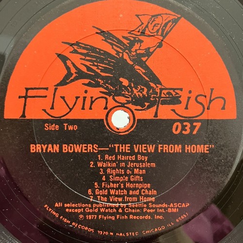 Bryan Bowers Der Blick von zu Hause Vintage Vinyl LP Schallplatte Folk Autoharp - Bild 8 von 8
