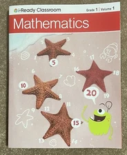 i-Ready Classroom Mathematics Grade 1 - Volume 1 -  Student Workbook - BRAND NEW