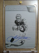 2017 John Ross Panini Certified Cuts Rookie Black Print Plate Autograph RC 1/1