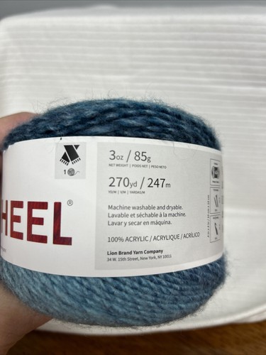 Lion Brand Yarn Ferris Wheel Yarn, 1 Cake/Skein, Full Moon Lot #05 - Picture 3 of 6
