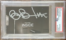 Bo Burnham CD Inside The Songs ~ SIGNED CD COVER CUT PHOTO PSA DNA COA AUTOGRAPH
