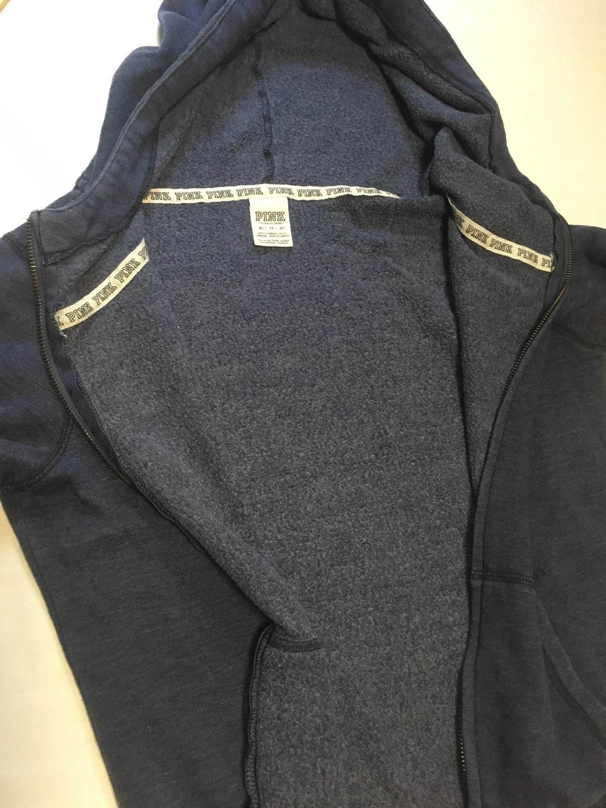 victoria-secret-vs longsleeve zip up with pockets jacket