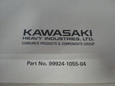 nkmgnページ Kawasaki 99924-1055-01 Motorcycle Service Manual ZX ZX600