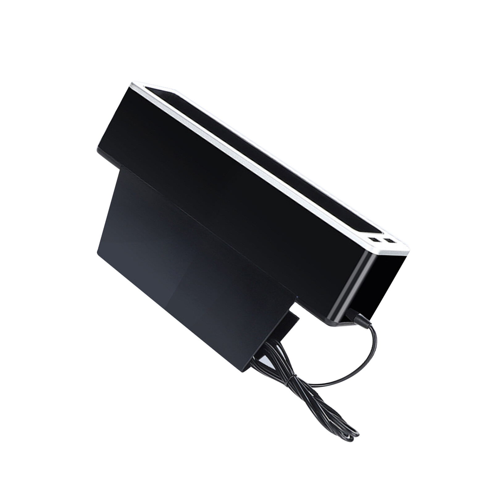 Car Auto Center Seat Gap Organizer Storage Box Pocket With USB Charging Ports