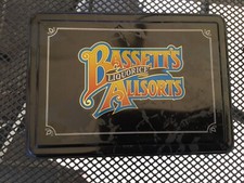 Bertie Bassett Tin, with hinged lid, contents long gone